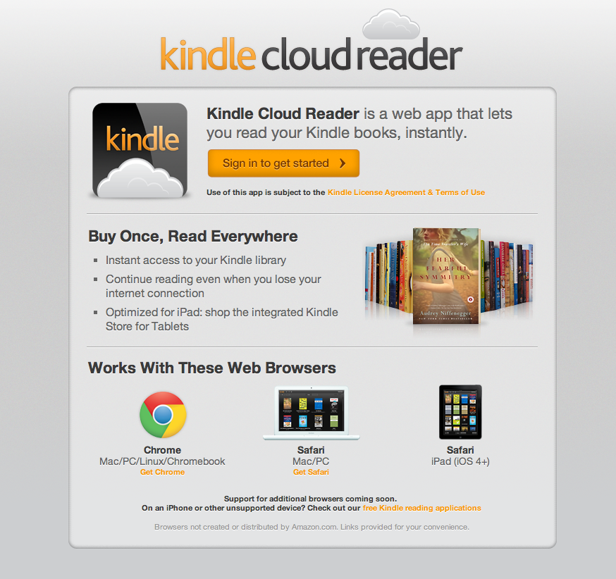 read on kindle for mac